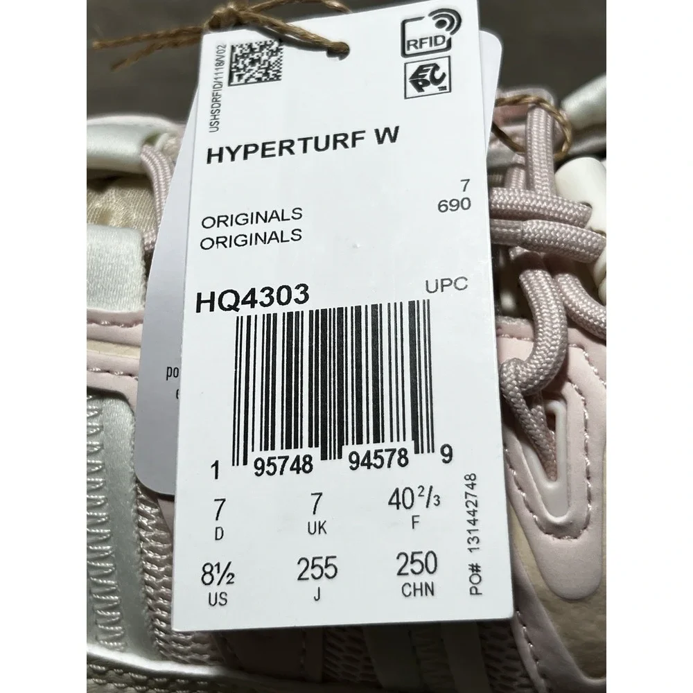 Adidas Hyperturf Adventure Women Sneaker Shoe HQ4303 Wonder Quartz Pink Size 8.5